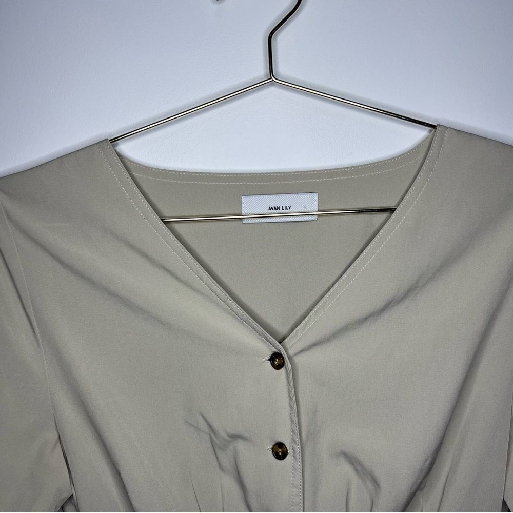 Avan Lily Button Front Dress - Picture 6 of 8